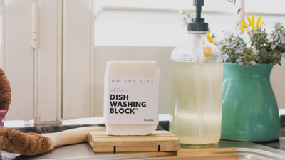 How & Why to Switch to a Dish Soap Bar